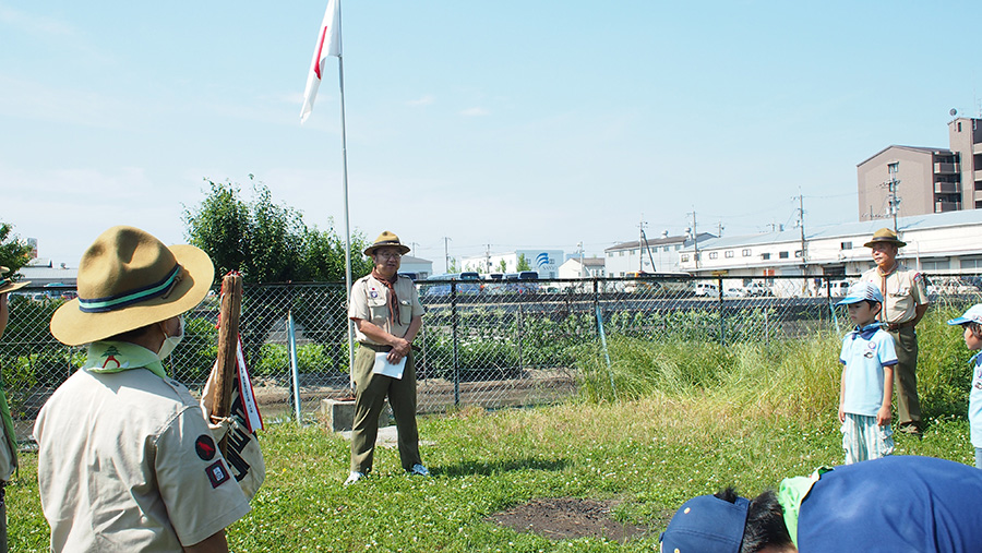 団行事　苗植え