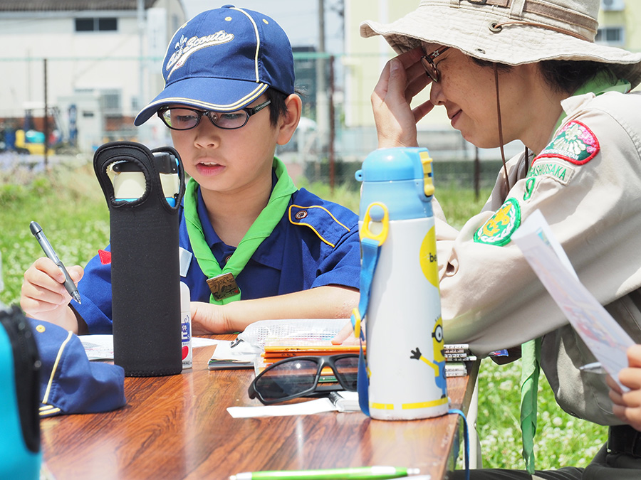 組集会 合同ハイク準備