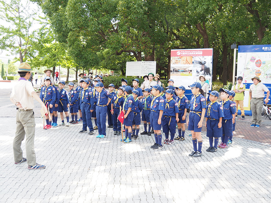 団合同ハイク・長居公園