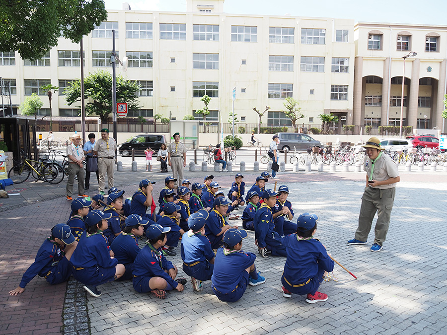 団合同ハイク・長居公園