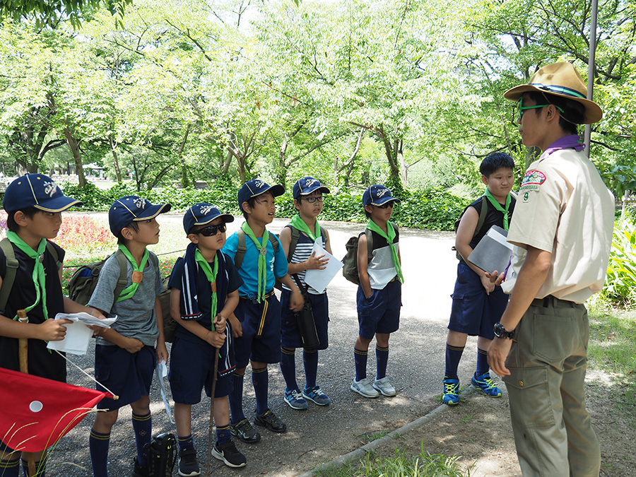 団合同ハイク・長居公園