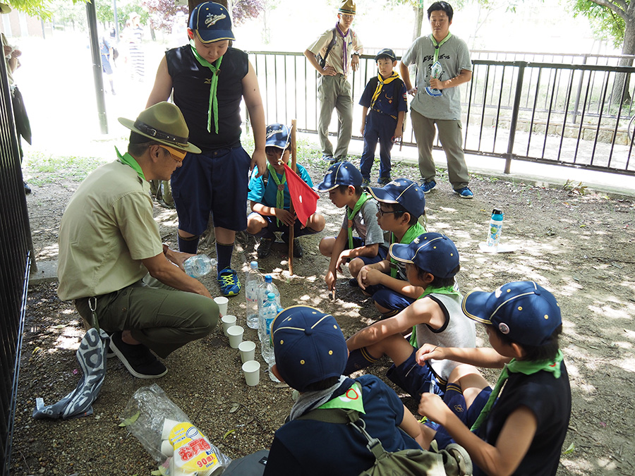団合同ハイク・長居公園