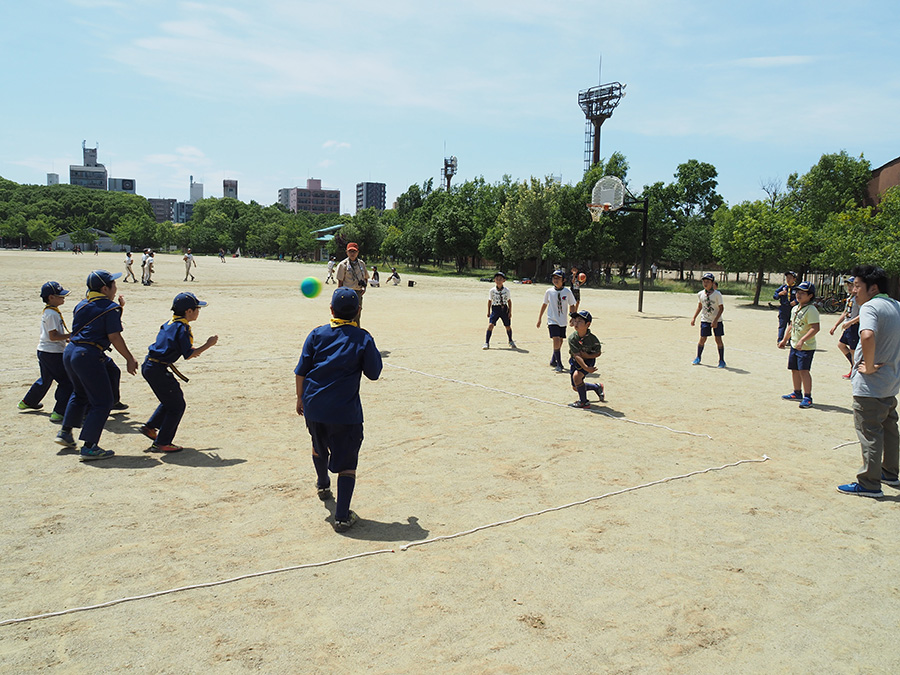団合同ハイク・長居公園