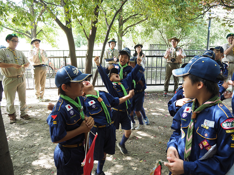 団合同ハイク・長居公園