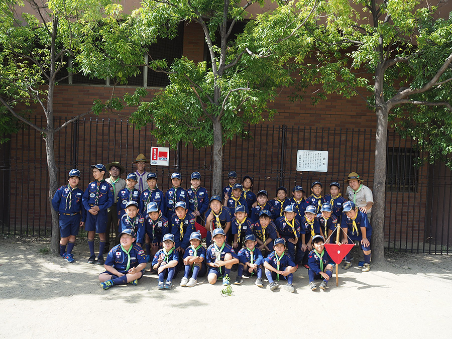 団合同ハイク・長居公園